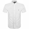 Ralph Lauren Lightweight Oxford Shirt White In White