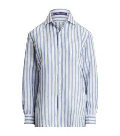 RALPH LAUREN LINEN CAPRI SHIRT