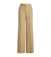 Ralph Lauren Linen Dean Tailored Trousers In Beige