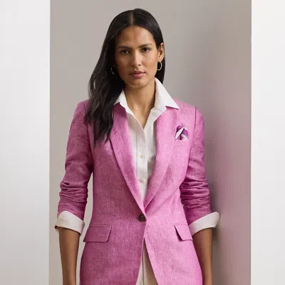 Ralph Lauren Linen Herringbone Blazer