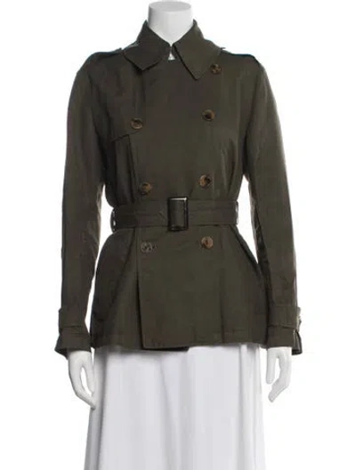 Pre-owned Ralph Lauren Linen Jacket In Green