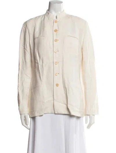 Pre-owned Ralph Lauren Linen Jacket In Neutrals