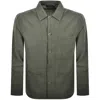 Ralph Lauren Linen Long Sleeve Shirt Green In Green