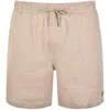 Ralph Lauren Linen Prepster Shorts Beige In Neutral