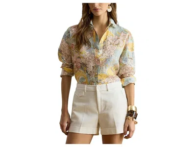 Ralph Lauren Linen Roll-tab Sleeve Tunic