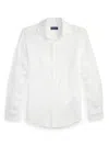 Ralph Lauren Linen Shirt In White
