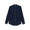 Ralph Lauren Logo Button-down Collar Shirt With Long Sleeves