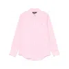 Ralph Lauren Button-down Collar Long Sleeve Tailored Shirt In Pink