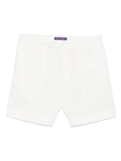 Ralph Lauren Linen Shorts In White