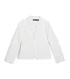 RALPH LAUREN LINEN SINGLE-BREASTED BLAZER