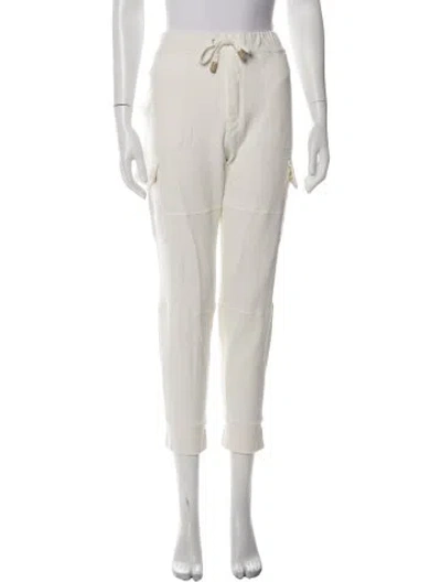 Pre-owned Ralph Lauren Linen Straight Leg Pants In Black/neutrals