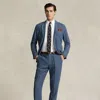 Polo Ralph Lauren Linen Suit Trouser In Corsair Blue