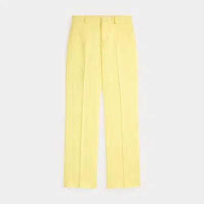Ralph Lauren Kids' Linen Suit Trouser In Summer Yellow