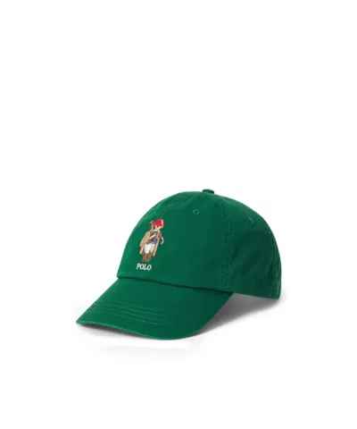 Ralph Lauren Logo Baseball Cap In Green