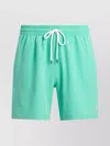 Ralph Lauren Green Boxer Shorts With Logo