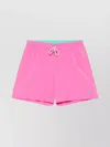 Ralph Lauren Logo Boxer Shorts Pockets In Pink