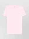 Ralph Lauren Logo Crew Neck T-shirt In Pink