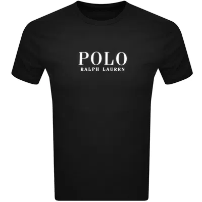 Ralph Lauren Logo Crew Neck T Shirt Black