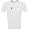 Ralph Lauren Logo Crew Neck T Shirt White In White