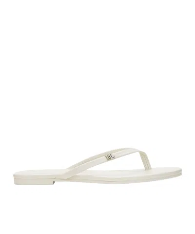 Ralph Lauren Logo Details Flip-flops In Multi