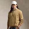 Polo Ralph Lauren Logo Double-knit Hoodie In New Bronze
