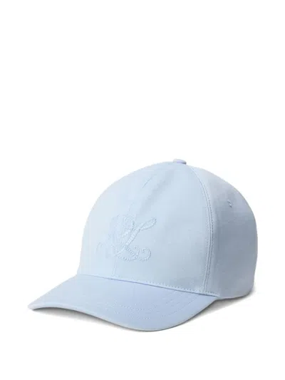 RALPH LAUREN LOGO-EMBROIDERED CAP