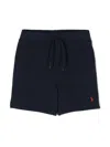 Polo Ralph Lauren Polo Pony Cotton Track Shorts In Blue