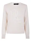Ralph Lauren Riednee Long Sleeves Pullover In White