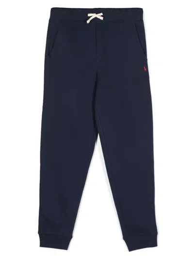 POLO RALPH LAUREN LOGO-EMBROIDERED DRAWSTRING TRACK PANTS