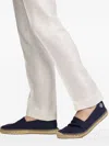 Ralph Lauren Bowsworth Monogram Canvas Espadrille In Blue