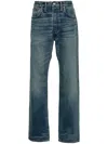 Ralph Lauren Logo-embroidered Jeans In Blue