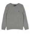 RALPH LAUREN LOGO-EMBROIDERED JUMPER