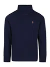 Polo Ralph Lauren Logo-embroidered Knit Top In Blue