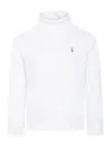 Polo Ralph Lauren Logo-embroidered Knit Top In White