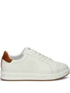 Ralph Lauren Women's Ainsley Lace-up Sneakers In White
