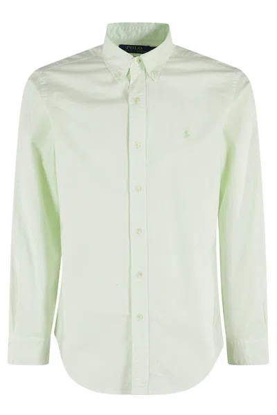 Ralph Lauren Logo Embroidered Long Sleeved Shirt