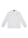 Polo Ralph Lauren Logo-embroidered Polo Shirt In 白色