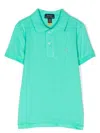 Polo Ralph Lauren Embroidered-logo Polo Shirt In Green