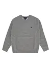 Polo Ralph Lauren Logo-embroidered Sweatshirt In Grey