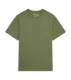 Ralph Lauren Logo Embroidered T-shirt In Green
