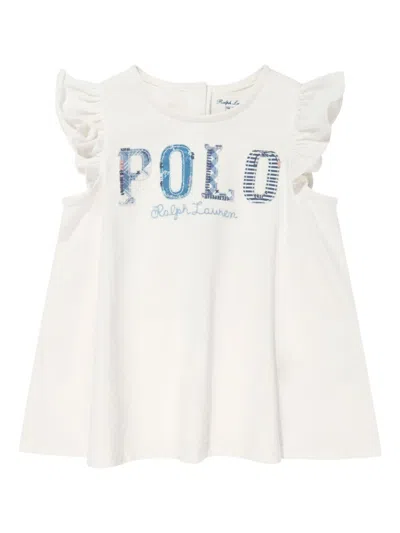 Polo Ralph Lauren Ralph Lauren Baby Girls Sleeveless Top In White
