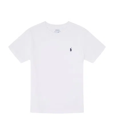 POLO RALPH LAUREN LOGO EMBROIDERED T-SHIRT