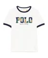 Polo Ralph Lauren Logo-embroidered T-shirt In White