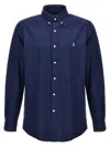 Ralph Lauren Logo Embroidery Shirt In Blue