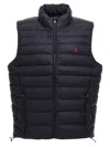 Ralph Lauren Logo Embroidery Vest In Blue
