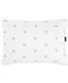 Ralph Lauren Logo Firm Density 2-pack Down Alternative Pillow, King In White