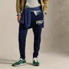 Ralph Lauren Logo Fleece Jogger Pant In Blue