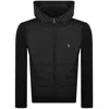 Ralph Lauren Logo Hoodie Black In Black