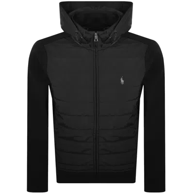 Ralph Lauren Logo Hoodie Black