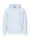 Ralph Lauren Logo Hoodie In Blue